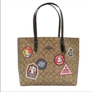 Coach Star Wars Patchwork Tote